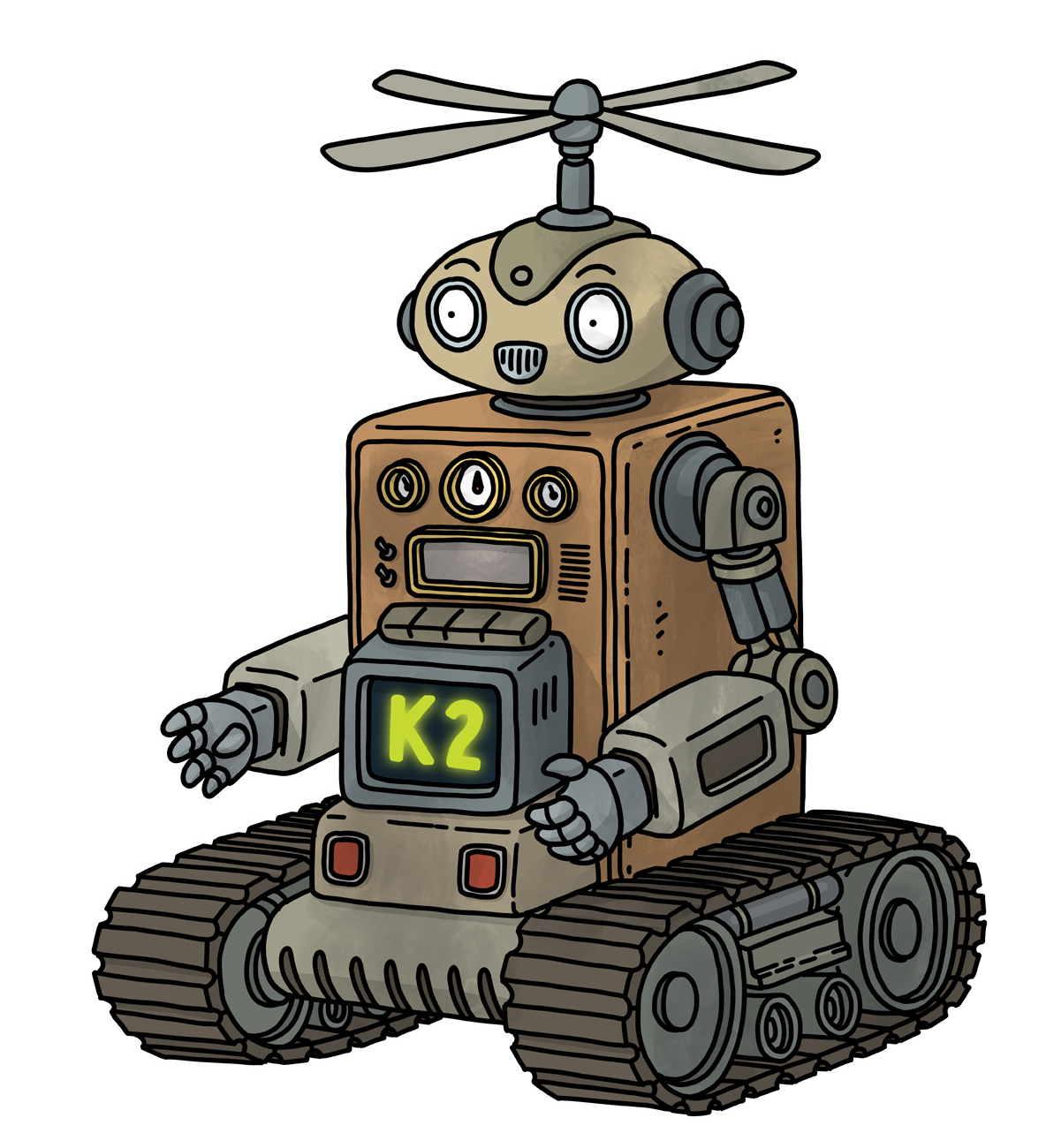 Ukázka programu Robot Karel K2